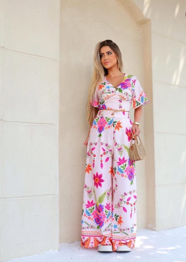 PALAZZO FUCSIA FLORES