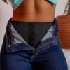 JEANS SUPER LIPO FLARE OSCURO