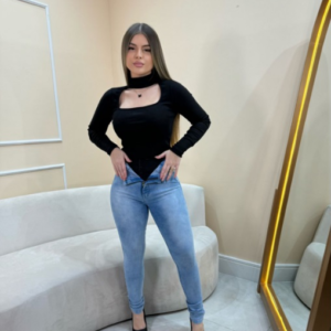 JEANS SUPER LIPO CELESTE