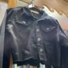 CHAQUETA JEANS NEGRA