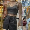 BLUSA TUL CUELLO ALTO