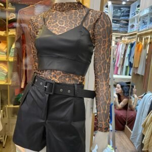BLUSA TUL CUELLO ALTO