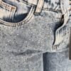 JEANS BRILLOS GRAFITO