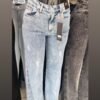 JEANS BRILLOS CELESTE